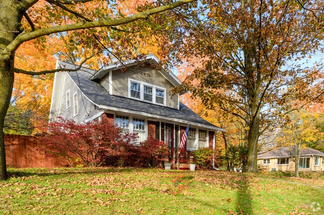 Many neighborhoods in Kalamazoo feature iconic bungalows such as this one in Westwood.