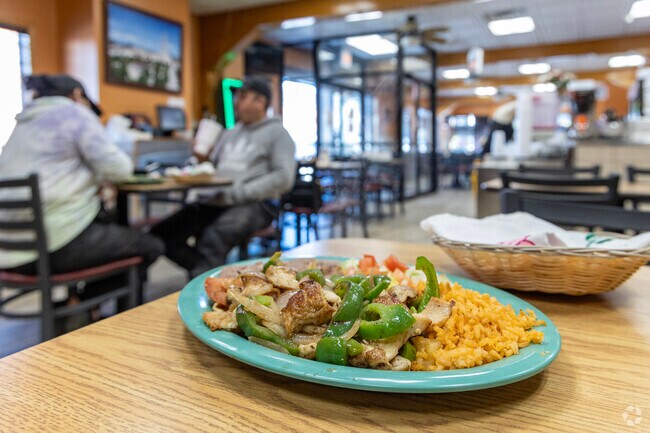 La Cecina has the best Mexican cuisine in the Back of the Yards area, stop in for the fajitas.