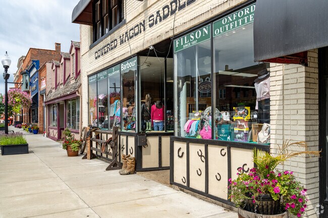 Farm supplies and rural necessities are available in downtown Addison Township.