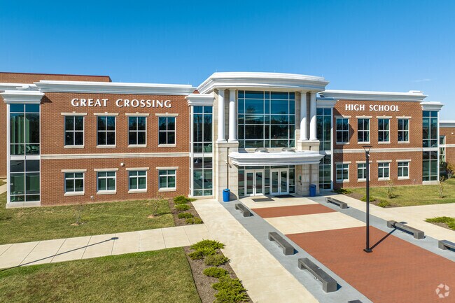 Students living in South Scott County may attend Great Crossing High School.