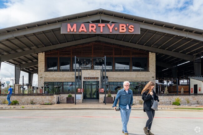 Marty B's is the signature restaurant in Lantana serving Tex-Mex to residents.