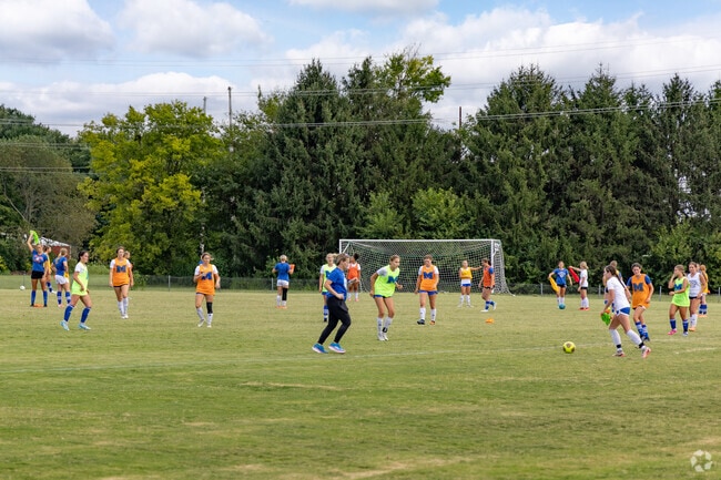 Local sports teams use the soccer fields at James Price Park.