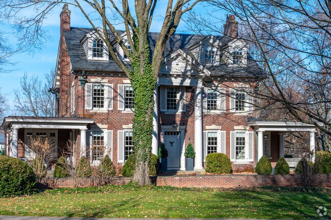 Residents are able to enjoy classic architecture and mature landscapes in Upper Nazareth Township.