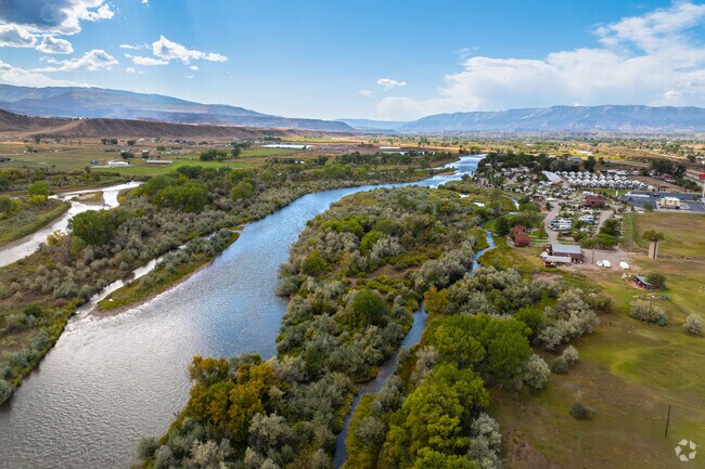 The Colorado River winds past Silt and nearby state parks.