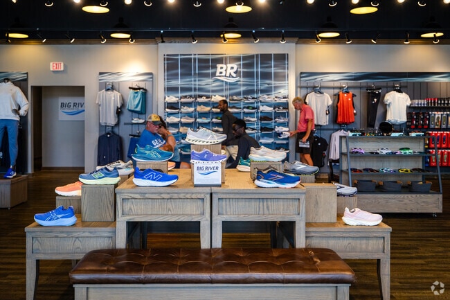 Stop by New Balance to find a new pair of running shoes in Vickridge.