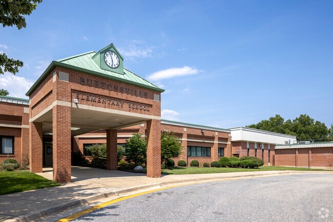 Burtonsville Elementary School building in Burtonsville.