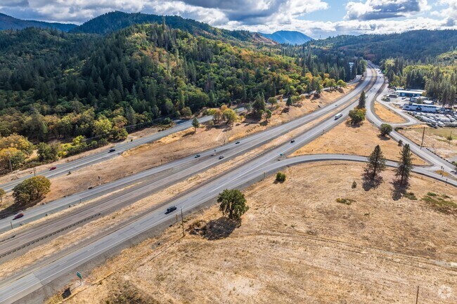I-5 is the main interstate access point to the rest of Oregon and beyond from Merlin.