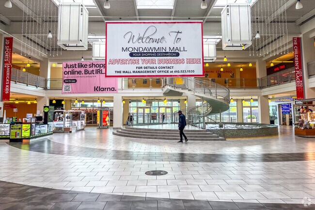 Hang out in the Mondawmin Mall in Hanlon-Longwood.