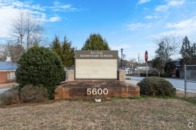 Austell Elementary School is located at  5600 Mulberry St, Austell, GA 30106.