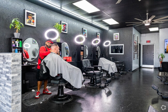Fresh Club Barber Shop is the family-friendly spot for all hair types in Wilshire Estates.