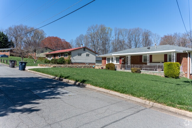 You will find many ranch style homes within the Morningside Manor neighborhood in Winston-Salem.