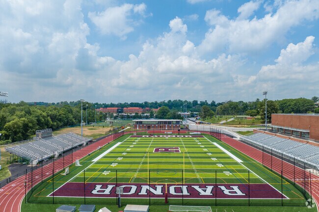 Students in Wayne finish their K-12 education at Radnor Senior High School.