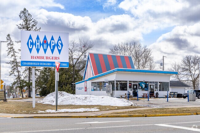Chips Hamburgers is a locally owned burger joint and has been serving Merrill since 1969.
