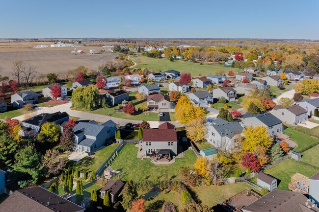 Tree-lined streets frame a Kirkland neighborhood view.