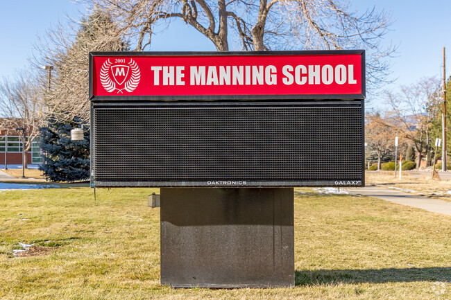 The Manning School teaches 6th through 8th grade.