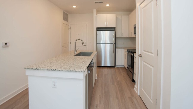 Kitchen with Stainless Steel Appliances