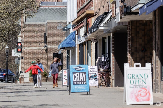 Madison, NJ has a vibrant downtown scene with many shops and restaurants.