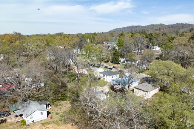 Brown Springs is filled with trees that enhance its natural landscape.