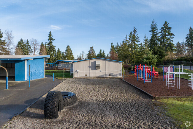 Three Points Elementary School play area.