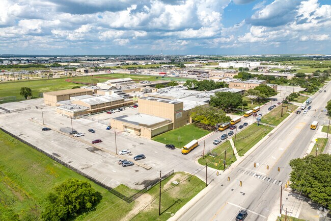 Davis Middle School Serves The East Side Neighborhood Of San Antonio, TX.