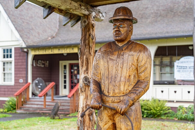 Visitors and residents can learn and explore local history at the Vernonia Pioneer Museum.