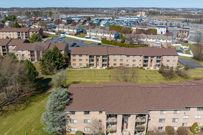 Aerial of Wescosville Condominiums