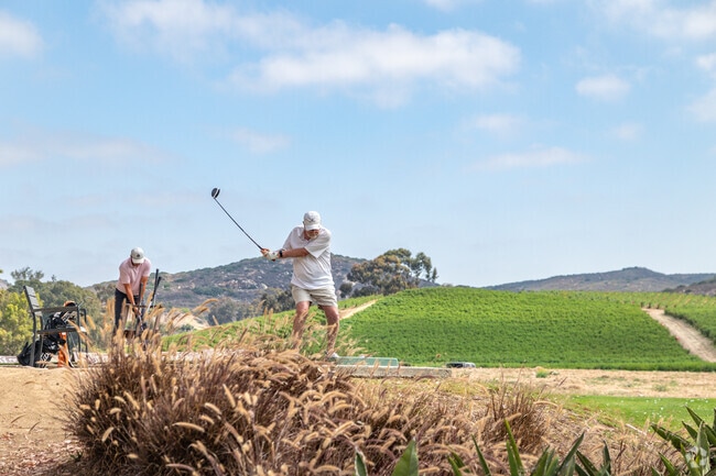 Work on your drive at Rancho Carlsbad Golf Course.