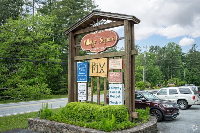 The Village Square offers various services for Sapphire locals.