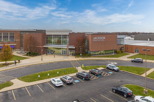 Jackson High School serves older students in Amherst-Heights Clearview, and offers competitive athletic programs.