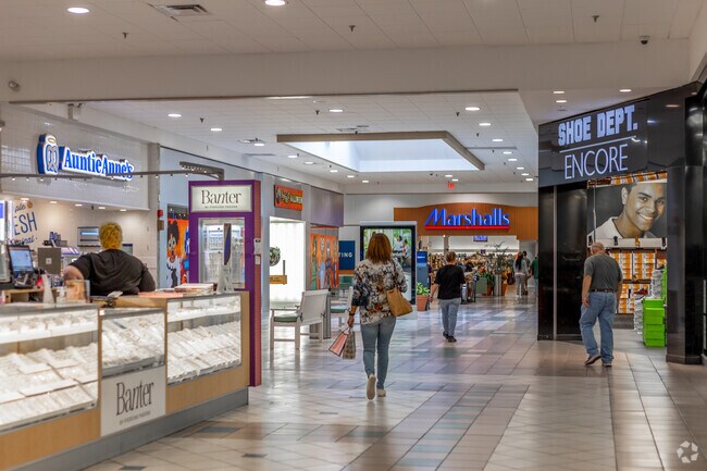 Cumberland Mall offers tons of shopping options a short trip from Downe Township.