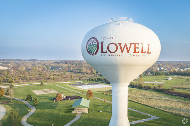 Lowell is a town in Cedar Creek, Indiana with expansive green space and welcoming residents.