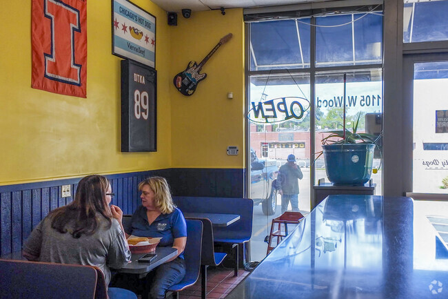 University Dogs serves up delicious hot dogs, a beloved local eatery in Rock Springs.