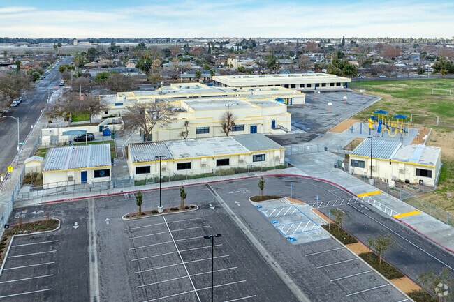 A view of Columbia Elementary School in Fresno.