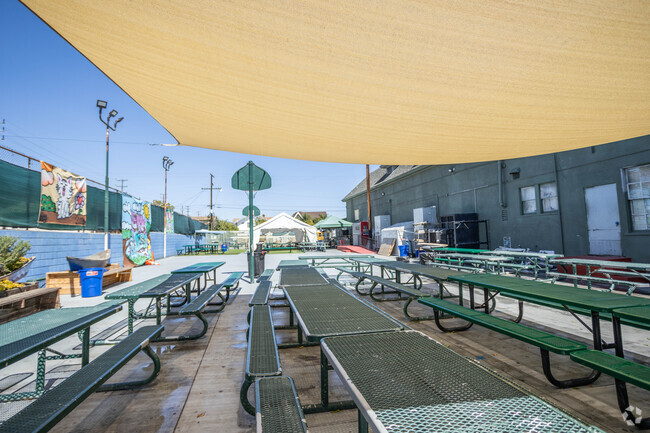 Students at Academia Avance Charter love the outdoor spaces.