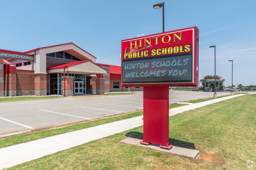 Hinton High School is located in Hinton, Oklahoma.