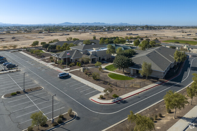 Buckeye’s The Odyssey Preparatory Academy is rated a 4/10 from GreatSchools.com.