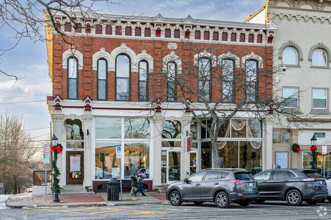 Some of Chardon's local shops reside in ornate, restored, 19th century buildings.