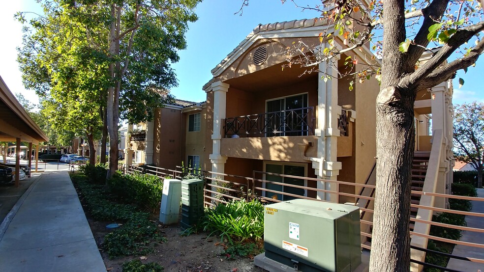 Building entryway, second floor unit