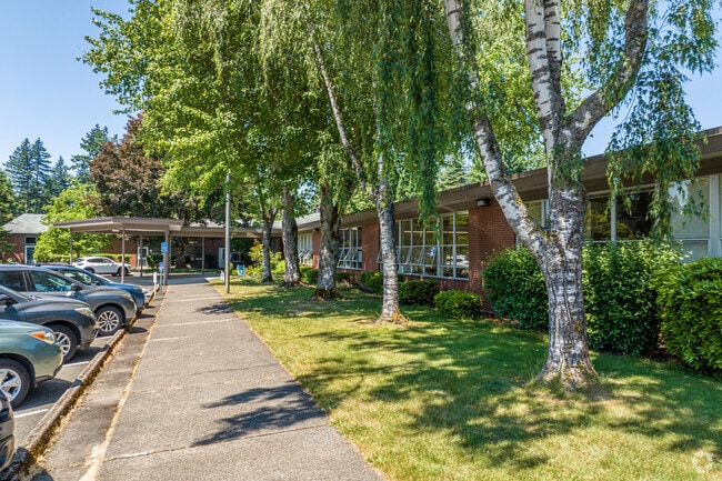 Forest Hills Elementary School serves younger Evergreen students.
