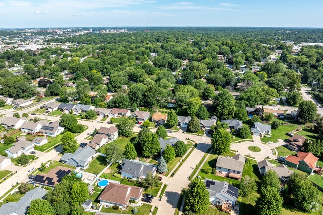 Mature trees throughout Wetherby provide shade and a lush, green setting.