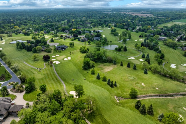 The Travis Pointe golf course was designed by Bob Newcomb, a world-renowned course designer.