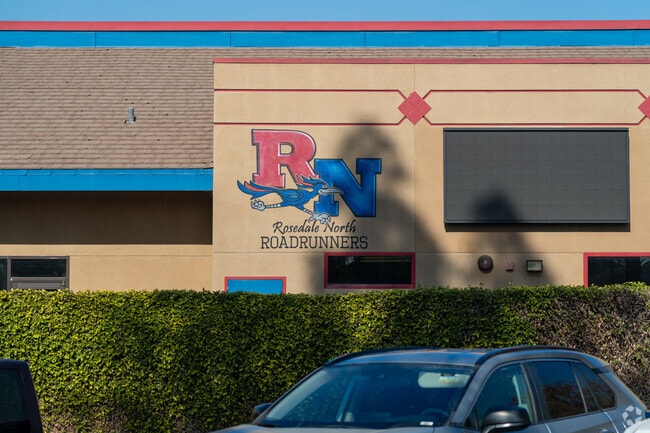 Rosedale North Elementary is the home of the Roadrunners.