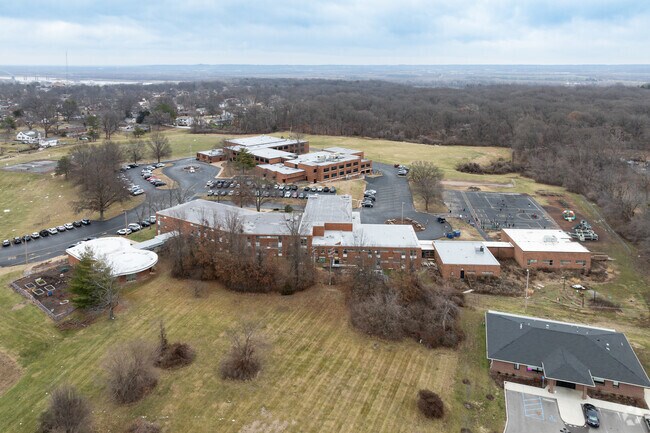 Wohlwend Elementary School in Oakville, MO focuses on core subjects like English and math.