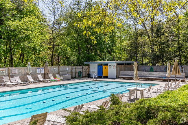 Five Fields offers a heated pool to it's residents in Lexington.