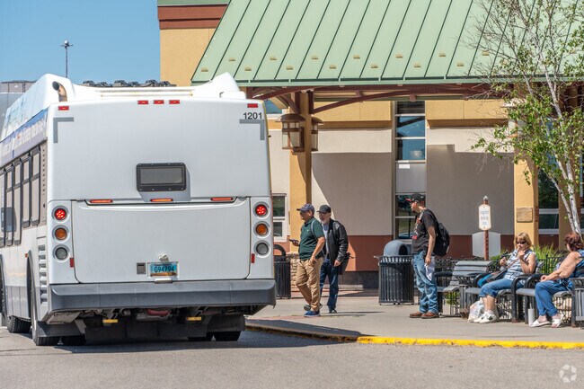 Public transportation in Burlington provides convenient access to city amenities and beyond.