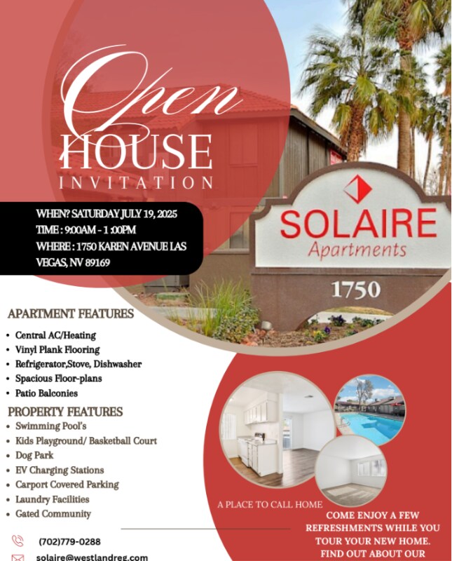 1750 Karen Ave Unit Open House, Las Vegas, NV 89169