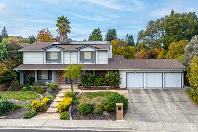 A ranch style family home in the Twin Creeks neighborhood in San Ramon.