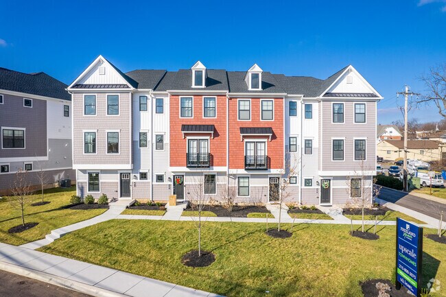 Townhomes in Upper Providence Township are found just off of Main Street in Collegeville.