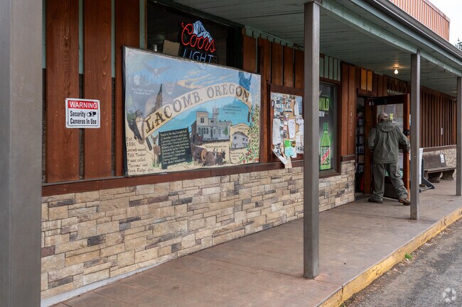 Lacomb Grocery is a great stop for your essential needs.