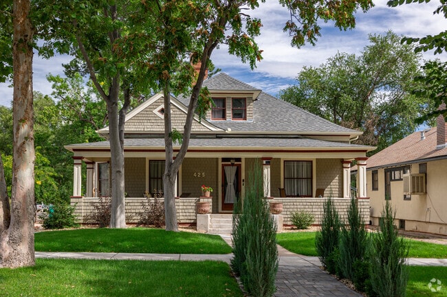 Beautiful craftsman style homes are a common sight in Northside.
